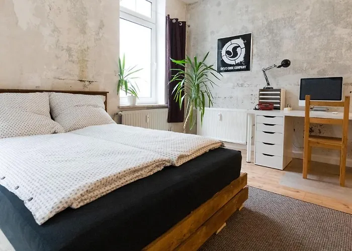 Appartamento 230 M2 Loft Mit Eigenem Wintergarten Mit Tischtennis & Dart, Kostenloser Parkplatz Erfurt